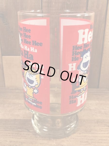 70’sのスヌーピーとピーナッツギャングのヴィンテージのビッググラス