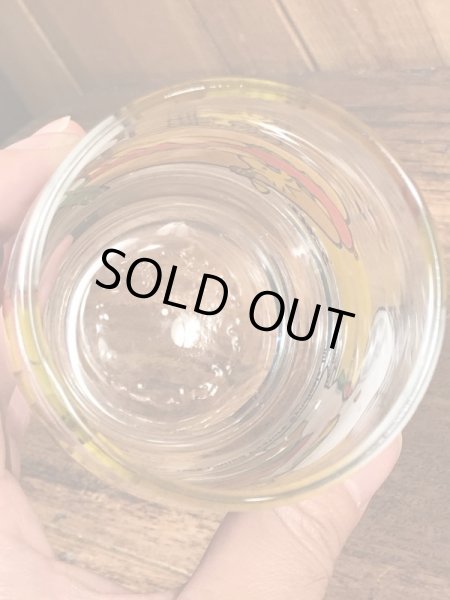 70〜80年代頃のハンバーガーのスヌーピーのビンテージのグラスコップ