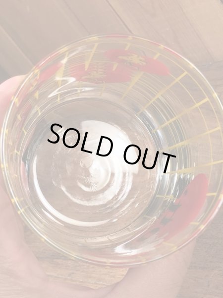 80年代頃のナッツベリーファームのスヌーピーのビンテージのグラスコップ