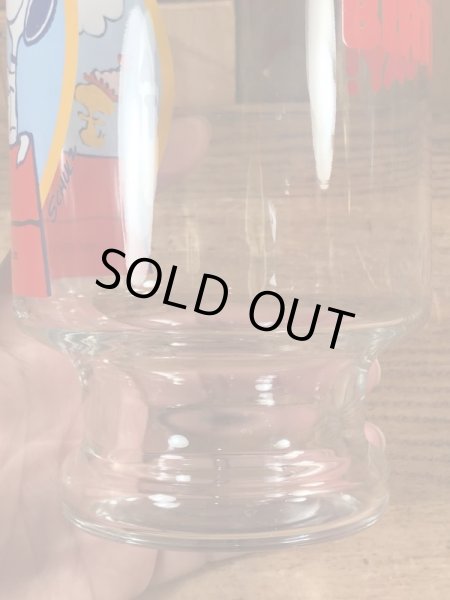 70’sのスヌーピーのヴィンテージのビッググラス