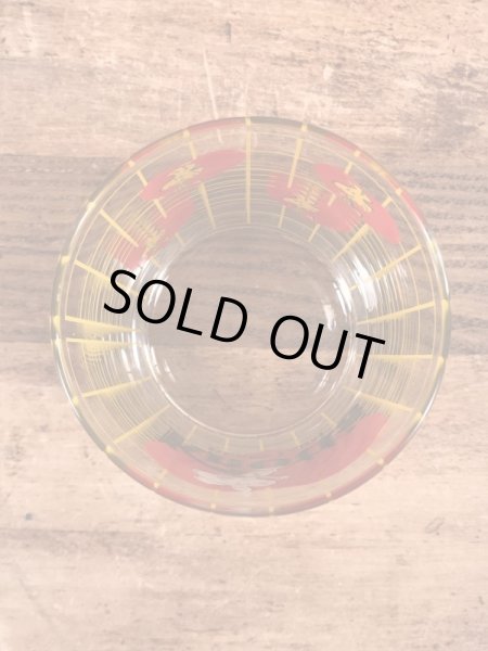 80年代頃のナッツベリーファームのスヌーピーのビンテージのグラスコップ