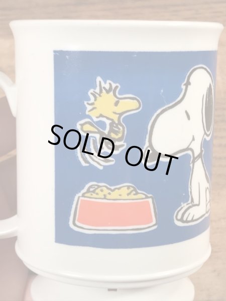 70〜80年代頃のスヌーピーのビンテージのプラスチックマグ