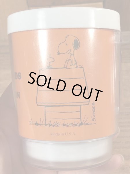 70年代頃のスヌーピーのビンテージのサーモマグ