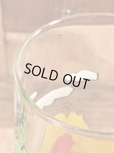 80年代頃のマクドナルドのスヌーピーのビンテージのグラスコップ