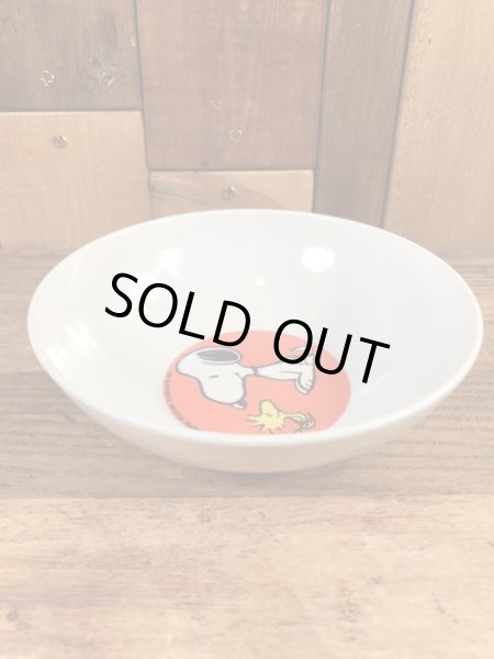 70〜80年代頃のスヌーピーのビンテージのプラスチックボウル