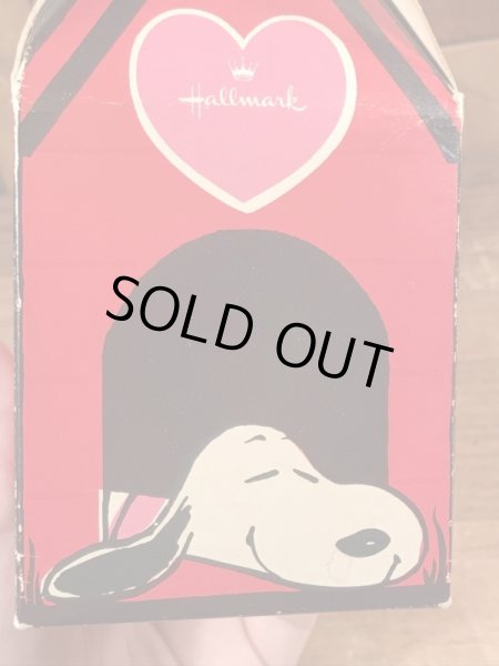 70’sのスヌーピーのヴィンテージのバレンタインボックス