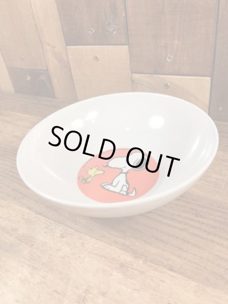 70〜80’sのスヌーピーとウッドストックのヴィンテージの小皿