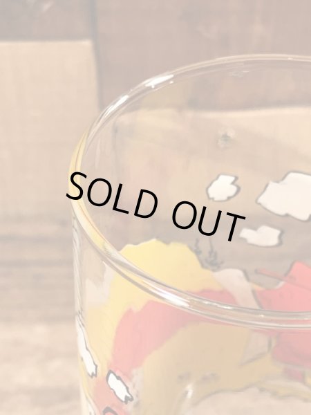 80年代頃のスヌーピーのビンテージのグラスタンブラー