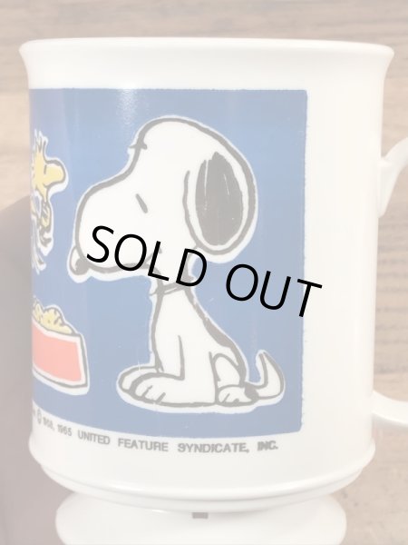 70〜80年代頃のスヌーピーのビンテージのプラスチックマグ