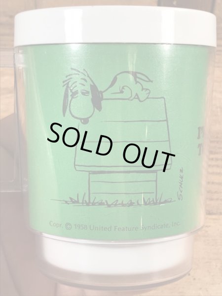 70年代頃のスヌーピーのビンテージのサーモマグ