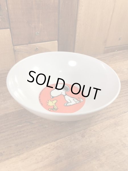 70〜80年代頃のスヌーピーのビンテージのプラスチックボウル