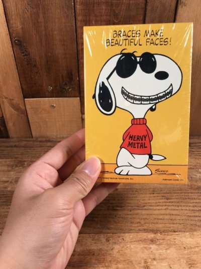 画像2: Hallmark Peanuts Snoopy “Joe Cool” Jigsaw Puzzle　スヌーピー　ビンテージ　ジグソーパズル　ジョークール　70〜80年代