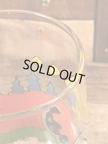 80’sのマクドナルドのスヌーピーのヴィンテージのガラスコップ