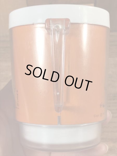 70’sのスヌーピーのヴィンテージのプラスチックマグカップ