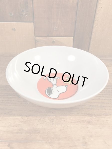 70〜80’sのスヌーピーとウッドストックのヴィンテージの小皿