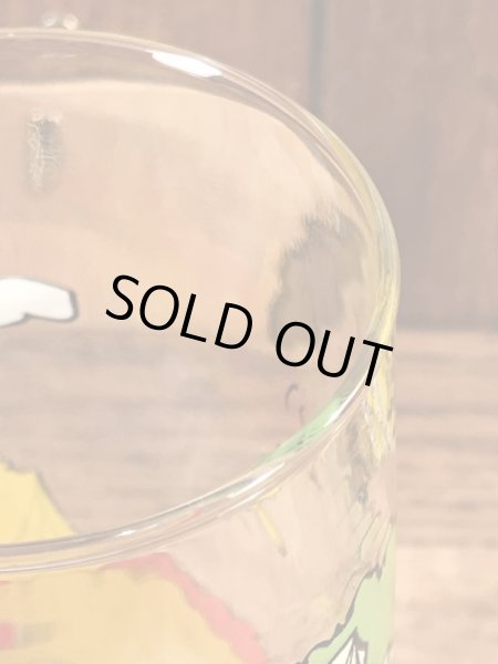 80’sのマクドナルドのスヌーピーのヴィンテージのガラスコップ