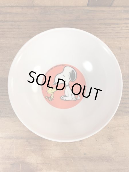 70〜80年代頃のスヌーピーのビンテージのプラスチックボウル