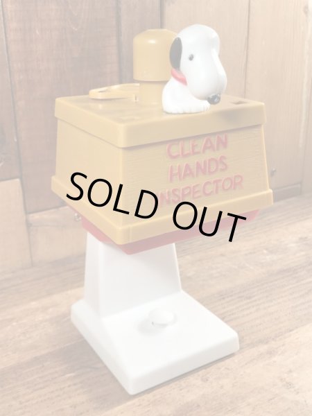 70年代頃のスヌーピーのビンテージのハンドソープディスペンサー