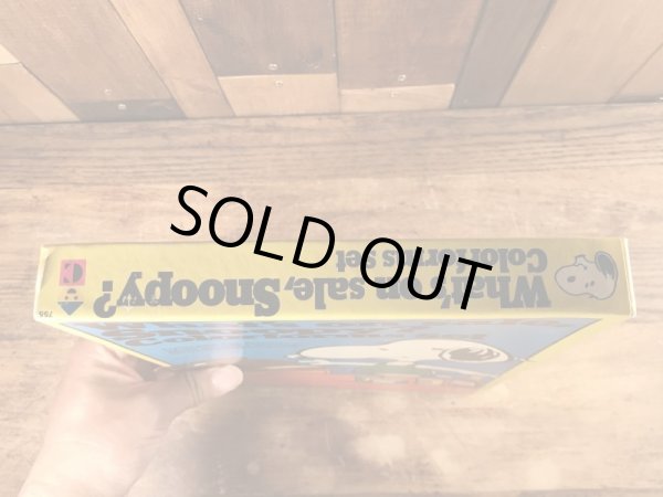 70’sのスヌーピーのヴィンテージのボードトイセット