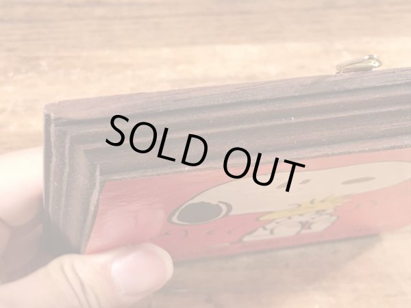 70年代頃のスヌーピーのビンテージの壁掛け