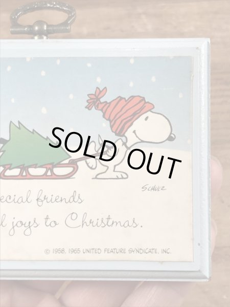 70’sのホールマーク社製のスヌーピーとウッドストックのヴィンテージの壁掛け