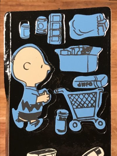 画像1: Colorforms Peanuts “What's on sale, Snoopy?” Colorforms Set　スヌーピー　ビンテージ　カラーフォームズ　おままごと　70年代