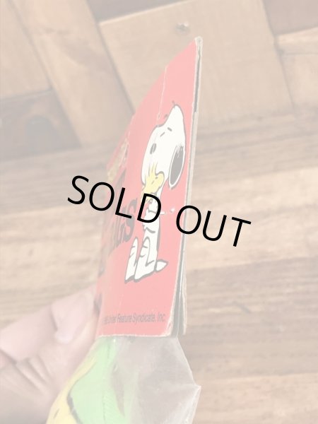 80年代頃のスヌーピーのウッドストックのビンテージのビーンバッグ