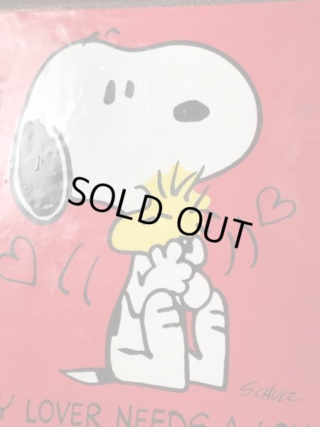 70年代頃のスヌーピーのビンテージの壁掛け