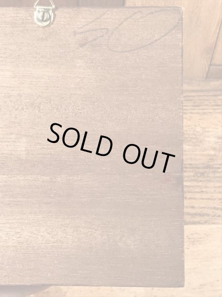 70’sのHallmark社製のスヌーピーとウッドストックのヴィンテージの壁掛け