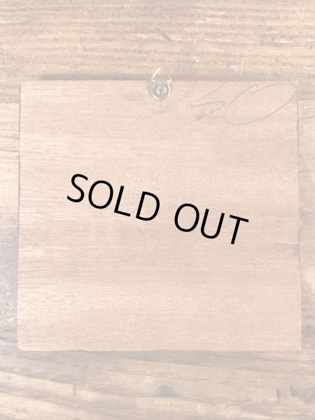 70’sのHallmark社製のスヌーピーとウッドストックのヴィンテージの壁掛け