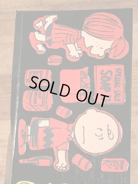 70年代頃のスヌーピーのビンテージのカラーフォームズセット