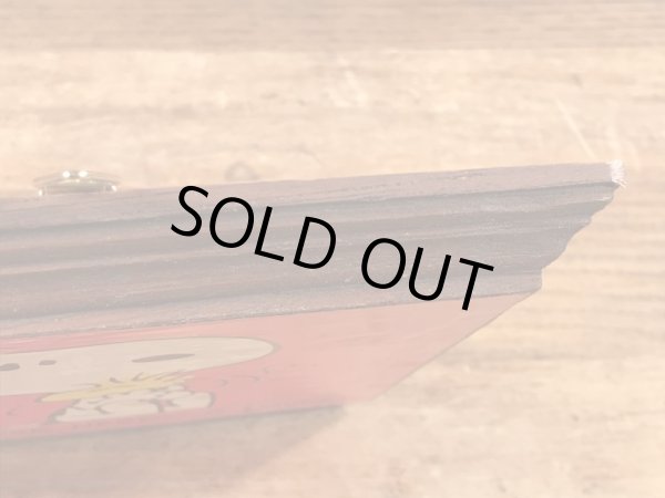 70’sのHallmark社製のスヌーピーとウッドストックのヴィンテージの壁掛け