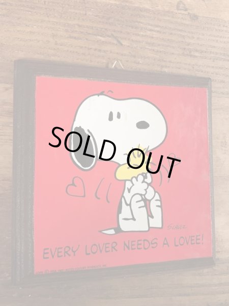 70年代頃のスヌーピーのビンテージの壁掛け