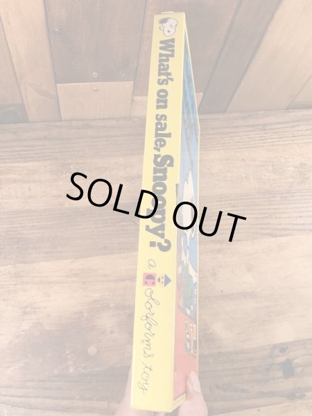 70年代頃のスヌーピーのビンテージのカラーフォームズセット