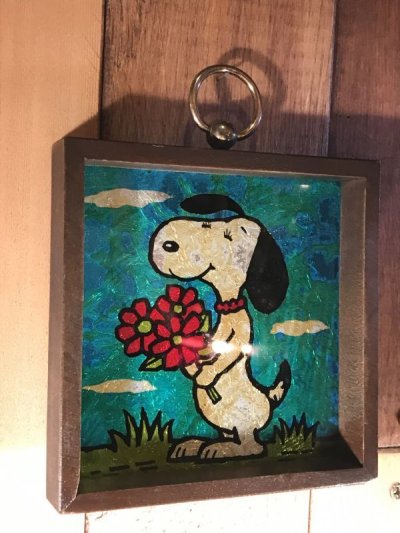 画像3: Counterpoint Peanuts Snoopy Aluminium Art Wood Wall Hanging　スヌーピー　ビンテージ　壁掛け　70年代