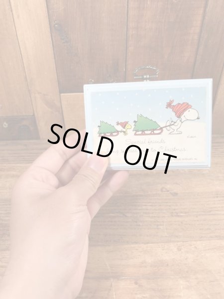 70’sのホールマーク社製のスヌーピーとウッドストックのヴィンテージの壁掛け