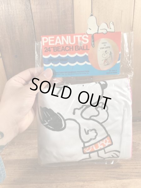 70〜80’sのスヌーピーのヴィンテージのビーチボール