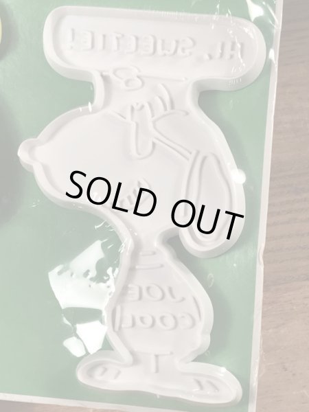 70年代頃のホールマーク社製のスヌーピーのビンテージのクッキーの型抜き