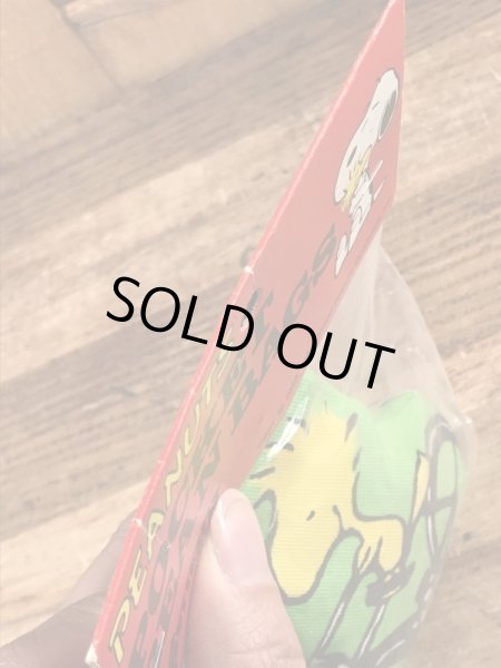 80年代頃のスヌーピーのウッドストックのビンテージのビーンバッグ