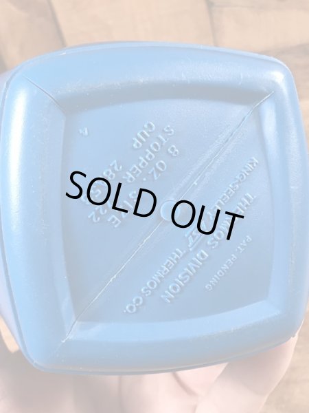 70’sのスヌーピーとウッドストックのヴィンテージのサーモボトル