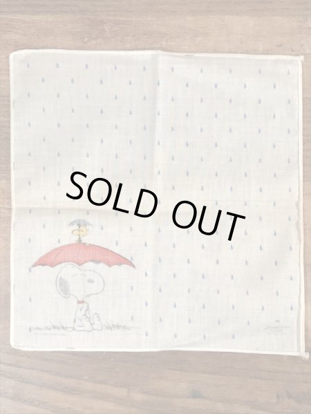 70〜80’sのホールマーク社製のスヌーピーのヴィンテージのハンカチ