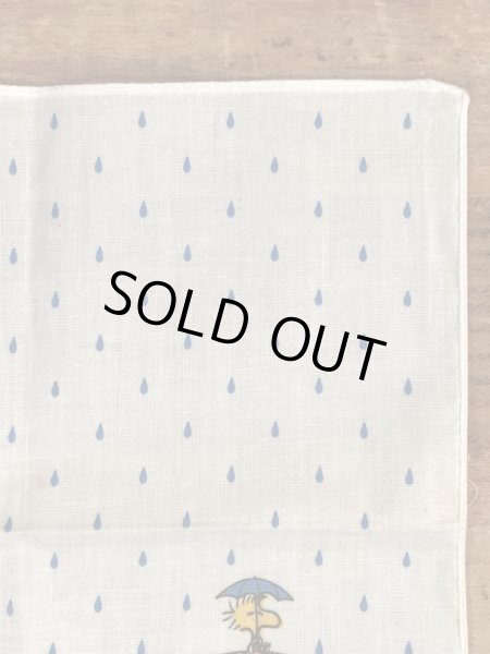 70〜80年代頃のスヌーピーのビンテージのハンカチ