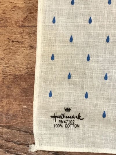 画像1: Hallmark Peanuts Snoopy Cotton Handkerchief　スヌーピー　ビンテージ　ハンカチ　70〜80年代