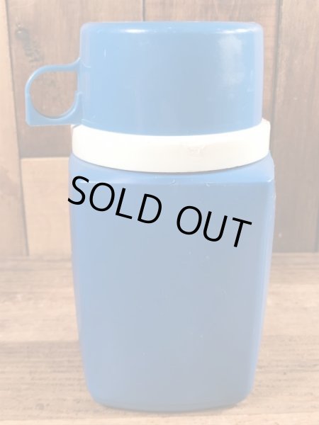 70’sのスヌーピーとウッドストックのヴィンテージのサーモボトル