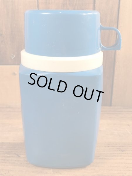 70’sのスヌーピーとウッドストックのヴィンテージのサーモボトル