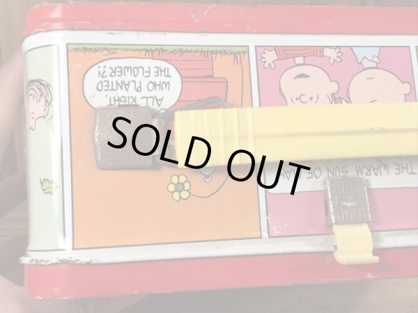 70’sのサーモス社製のスヌーピーのヴィンテージのランチボックス