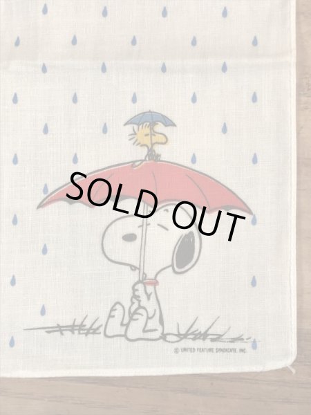 70〜80’sのHallmark社製のスヌーピーのヴィンテージのハンカチ