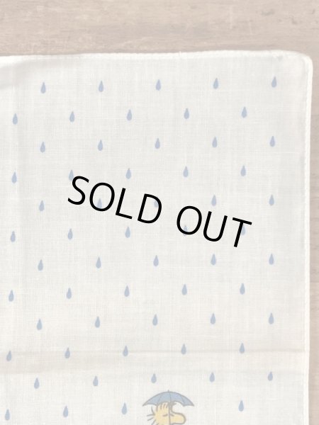 70〜80年代頃のHallmark社製のスヌーピーのビンテージのハンカチ