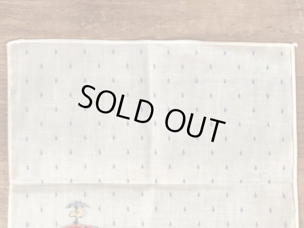 70〜80’sのスヌーピーのヴィンテージの子供用のハンカチ