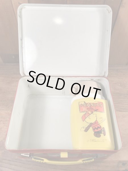 70’sのサーモス社製のスヌーピーのヴィンテージのランチボックス